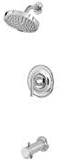 Pfister G89-8NK1 G89-8NK1 Contempra Single Handle Tub and Shower Combo Trim with Rain Can Showerhead, Brushed Nickel 2