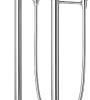 Pfister LG6-1TBC Bathtub-faucets, Polished Chrome