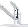 Pfister GT529-SMS Lita Single Handle Pull-Down Kitchen Faucet with Soap Dispenser, Brushed Gold 3