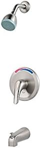 Pfister LG89030K Pfirst Series 1-Handle Tub & Shower Trim, Brushed Nickel