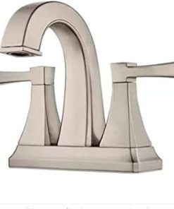 Price Pfister - Price Pfister F-048-HLKK Halifax High Arc Spout 2 Handle Brushed Nickel Lavatory Faucet