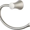 Pfister BRB-SSQ Soft Square 6-7/8″ Wall Mounted Towel Ring – Brushed Gold 4
