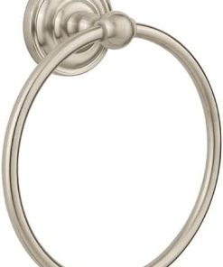 Pfister BRB-R0KK Redmond Collection Towel Ring, Brushed Nickel