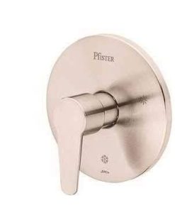 Pfister Pfirst R89070K Brushe Nickel Modern 1-Handle Tub & Shower, Trim Only Less Showerhead, 1 Pack