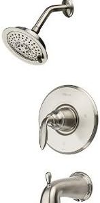 Pfister LG898CBK G89-8CBK Avalon 1-Handle Tub & Shower Trim in Brushed Nickel, 2.0gpm 2