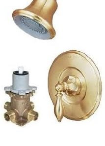 Price Pfister 808-E0BF Catalina Brushed Brass Tub & Shower Faucet 2