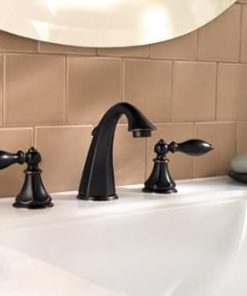 Pfister Catalina 2-Handle 8″ Widespread Bathroom Faucet, Tuscan Bronze 2