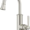 Pfister GT72-TD Port Haven 1.8 GPM Single Hole Bar Faucet - Stainless Steel