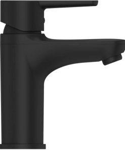 Pfister Pfirst Modern Bathroom Sink Faucet, Single Handle, Single-Hole, Matte Black Finish, LG142060B 2