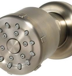 Universal TX8 0.5" Thermostatic Shower Body Jet Finish: Brushed Nickel