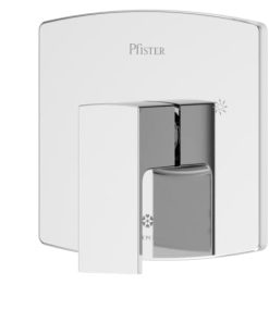 Pfister R89-8PFM Pfirst Modern Tub and Shower Trim Package - Less Shower Head and Valve - Polished Chrome