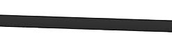 Pfister Vaneri Bath Towel Bar for Bathroom, 18-Inch, Wall-Mounted, Screw-In, Matte Black Finish, BTBVRI1B