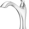 Pfister LG142800K Pfirst Series Single Control 4 Inch Centerset Bathroom Faucet in Brushed Nickel, Water-Efficient Model 4