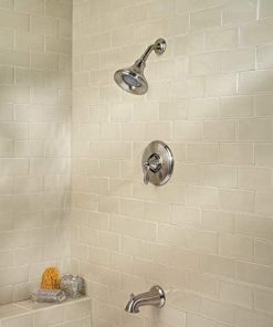 Pfister R89-8RPK R89-8RPK Portola 1-Handle Tub and Shower Combo Trim, Brushed Nickel 2