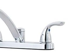 Pfister G1358000 Pfirst Two Handle Kitchen Faucet with Spray, Chrome