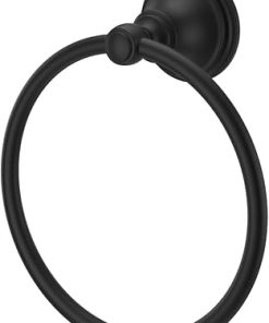 Pfister BRB-TB0 Tisbury 6-3/16″ Wall Mounted Towel Ring – Spot Defense Matte Black 2