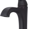 Pfister LG149-610Y Series 2-Handle 8″ Widespread Bathroom Faucet, Tuscan Bronze 3