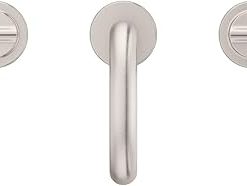 Pfister LG49-BI0K Pfister LG49-BI0 Brislin 1.2 GPM Widespread Bathroom Faucet with Pop-Up Drain Assembly 2