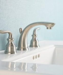 Pfister Avalon 2-Handle 8″ Widespread Bathroom Faucet, Brushed Nickel, 1.5 gpm 2