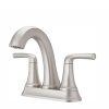 Pfister LG42SR0C Serrano Single Control 4 Inch Centerset Bathroom Faucet in Polished Chrome, Water-Efficient Model 4