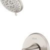 Pfister, LG89-7TBBG, Tisbury Shower Trim Package with Single Function Rain Shower Head, Brushed Gold 4