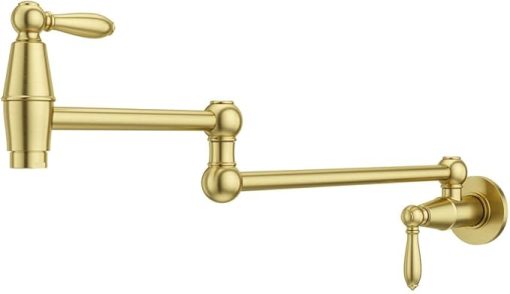 Pfister GT533-TDBG Pot-Filler-Kitchen-Sink-faucets, Brushed Gold