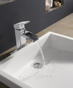Pfister GT42DF0C Kenzo Single Control Waterfall 4 Inch Centerset Bathroom Faucet in Polished Chrome 2