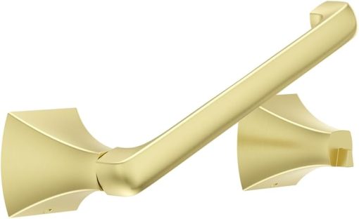 Pfister BPH-SSQ Soft Square Toilet Paper Holder - Brushed Gold