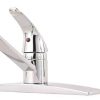 Pfister Pfirst Series Kitchen Sink Faucet with Side Sprayer, Single Handle, Mid Arc, Polished Chrome Finish, G1344444