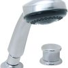 Pfister LG61MFC Modern Free Standing Tub Filler, Polished Chrome Finish 4