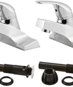 Pfirst Series 1-Handle 4″ Centerset Bathroom Faucet 2