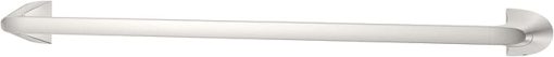 Pfister Karci Bath Towel Bar for Bathroom, 24-Inch, Wall-Mounted, Screw-In, Spot Defense Brushed Nickel Finish, BTBKA2GS