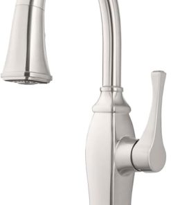 Pfister GT572-BFS Briarsfield Pullout Spray Bar Faucet with AccuDock Technology