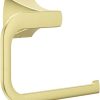 Pfister BRB-SSQ Soft Square 6-7/8" Wall Mounted Towel Ring - Brushed Gold