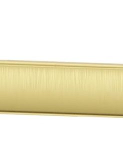 Pfister Vaneri Toilet Paper Holder, Bathroom Tissue Roll Holder, Wall-Mounted, Screw-in, Brushed Gold Finish, BPHVRI0BG