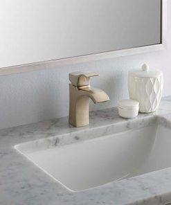 Pfister Venturi Bathroom Sink Faucet, Single Control, 1-Handle, Single Hole, Spot Defense Brushed Nickel Finish, LF042VNGS 2