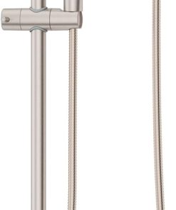 Pfister LG16-500 Holliston 1.75 GPM Multi Function Hand Shower Package – Includes Slide Bar, Hose, and Wall Supply – Brushed Nickel 2