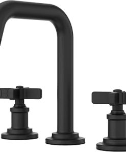 Pfister LG49-WN2 Winter Park 1.2 GPM Widespread Bathroom Faucet with Pop-Up Drain Assembly - Spot Defense Black