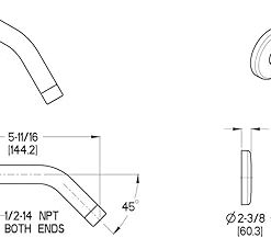 Pfister 973-030D Tub and Shower Faucets and Accessories, Polished Nickel 2