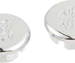Pfister 941-069A Lavatory Hot and Cold Indicators, Polished Chrome