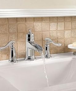Pfister LG49YP1C Ashfield 2-Handle 8″ Widespread Bathroom Faucet in Polished Chrome, Water-Efficient Model 2