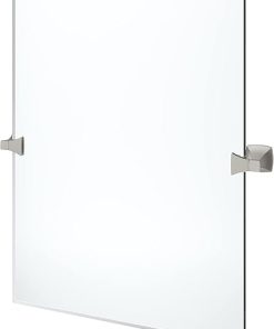 Pfister Venturi Vanity Mirror, Spot Defense Brushed Nickel