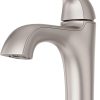 Pfister Weller Bathroom Sink Faucet, 4-Inch Centerset, 2-Handle, 3-Hole, Polished Chrome Finish, LG48WR0C 3