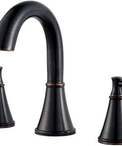 Pfister F-049-CRYY Cantara 8 in. Widespread 2-Handle High-Arc Bathroom Faucet in Tuscan Bronze