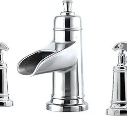 Pfister LG49YP1C Ashfield 2-Handle 8" Widespread Bathroom Faucet in Polished Chrome, Water-Efficient Model