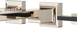 Pfister LG49-VRV3D Bathroom-Sink-faucets, Polished Nickel