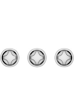 Pfister Tub & Shower Trim Kit, Valve and Cartridge Included, 3-Handle, Metal Knob Handles, Polished Chrome Finish, LG013210 2