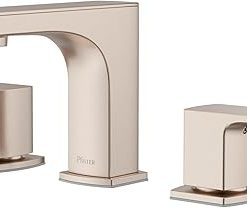 Pfister LG49-PFM0 Pfirst Modern 1.2 GPM Widespread Bathroom Faucet - Brushed Nickel
