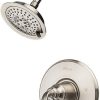 Pfister Bronson Tub & Shower Trim Kit (Valve Not Included), 1-Handle, Brushed Nickel Finish, LG898BSK 3