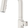 Pfister LF-529-7AYS Ainsley 1-Handle Pull-Down Kitchen Faucet with Soap Dispenser in Stainless Steel, 1.8gpm 4